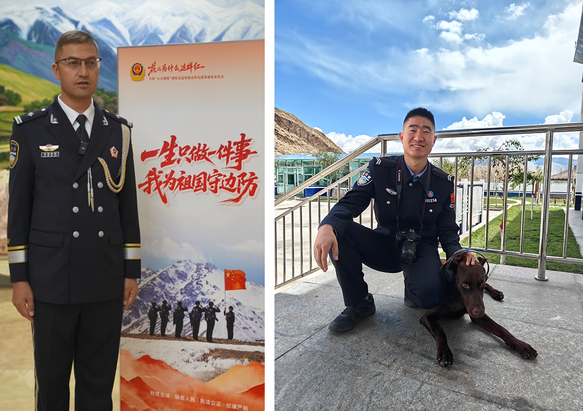 图左:肖恭尼,图右:袁啸